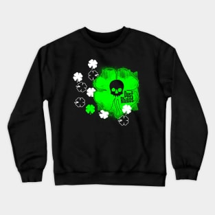 DR Skull and Shamrock Green Crewneck Sweatshirt